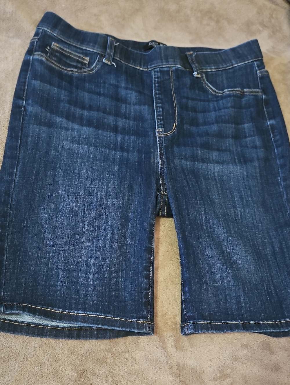 Judy Blue Dark Indigo Denim Shorts